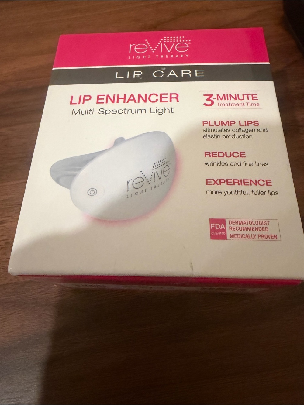 Revive Light Therapy Lip Filler/Enhancer Device- White